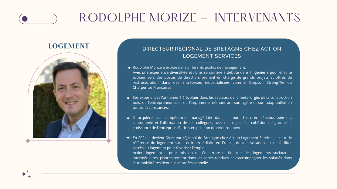 Rodophe Mathurin « Rodolphe Morize, Directeur Régional de Bretagne chez Action Logement ...